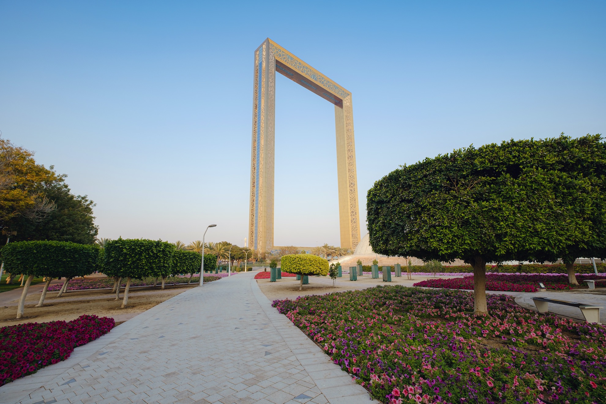 Dubai Frame, ilustracja do artykułu o atrakcjach Dubaju