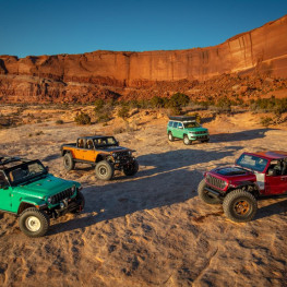 Cztery nowe samochody koncepcyjne 4x4 marki Jeep® i Jeep Performance Parts wyruszą na szlak podczas 58. Easter Jeep Safari