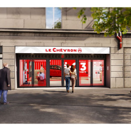 Le Chëvron – ekskluzywny pop-up store w centrum Paryża, w którym można zobaczyć nowego Citroëna ë-C3